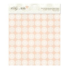 Бумага тканевая самоклеющаяся Салфетки Vintage Notes 30,5 х 30,5 см DOCRAFTS PMA181204
