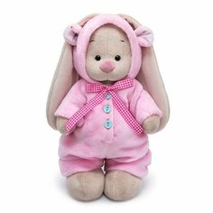 Мягкая игрушка Зайка Ми в меховом комбинезоне (малый) (StS-341)