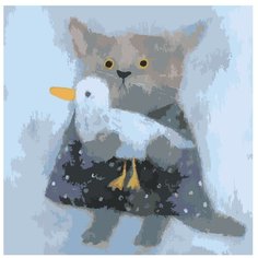 Картина по номерам, "Живопись по номерам", 60 x 60, Z-AB600