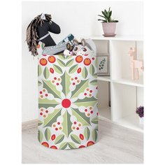 Корзина для игрушек JoyArty "Снежинка из веток смородины" 40x60 см
