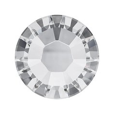 Стразы клеевые Swarovski SS08, Crystal, 2,4 мм, кристалл, 144 шт, в пакете, белыйудалить ПО задаче