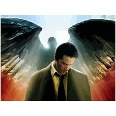 Картина по номерам на холсте джон константин киану ривз - 1456