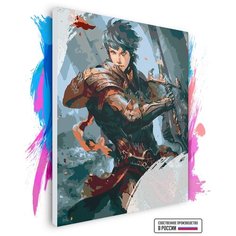Картина по номерам на холсте Mobius Final Fantasy, 70 х 80 см Красиво Красим