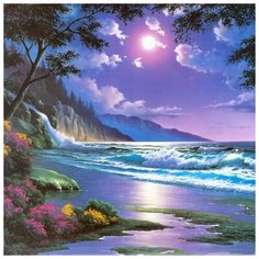 Алмазная мозаика Утро 30x30 см. Molly