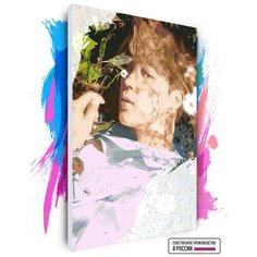 Картина по номерам на холсте BTS Park Jimin Natural, 40 х 60 см Красиво Красим