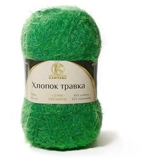 Пряжа Камтекс Хлопок травка 044 трава 65% хлопок, 35% полиамид 100г 220 м 5шт