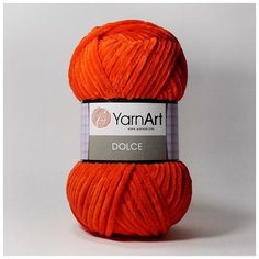 Пряжа YarnArt Dolce (Дольче) 748 красный 100% микрополиэстер 100г 120м 5шт