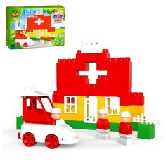 Конструктор «МОЙ город: Больница», 64 детали Solomon