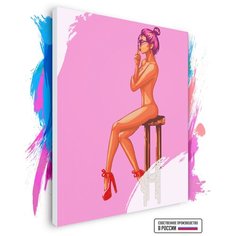 Картина по номерам на холсте Nu Style 23, 80 х 100 см Красиво Красим