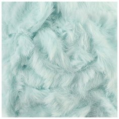 Пряжа фантазийная 100% микрофибра "Softy plush" 100 гр 65 м светлый циан Softino