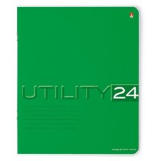 Тетрадь школьная Альт, А5 (165 х 203 мм), "UTILITY" 24 л. клетка, Арт. 7-24-227/1, обложка в ассортименте