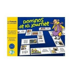 LES DOMINOS DE LA JOURNEE (A2-B1)/ Обучающая игра на французском "Распорядок дня" ELI