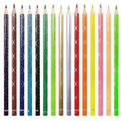 Карандаши цветные 15 цветов Kores (L=175мм, d=3мм, 3гр)