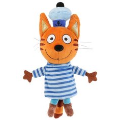Мягкая музыкальная игрушка «Коржик», 14 см, Три кота Мульти пульти
