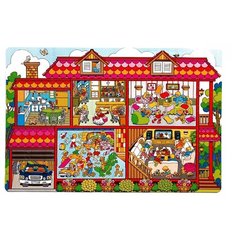 Коврик-пазл Altacto Домик (PN230P), 60х90 см