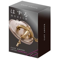 Головоломка Hanayama Huzzle Cast Amour (Амур) серый/желтый