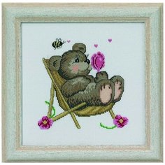 Набор для вышивания Медвежонок на стуле PERMIN 13-3357