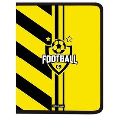 Папка для тетрадей Erich Krause на молнии, пластиковая, Football Time, A4+ (48695)
