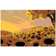 Картина по номерам, "Живопись по номерам", 80 x 120, KTMK-CH01