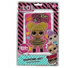 Алмазная мозаика LOL surprise "B. B. s Run the World", 10*15см Premiere Publishing
