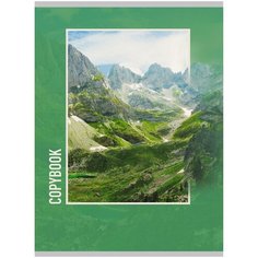 Канц-Эксмо (Listoff, Unnika Land) Тетрадь для конспектов "Горы", А4, 48 листов, клетка