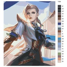 Картина по номерам Т356 "Mobile Legends: сильвана" 40Х50 Brushes Paints