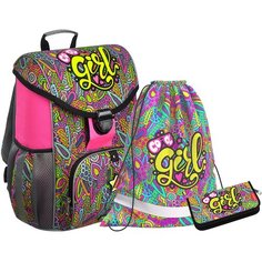 Ученический ранец 15L Cool Girl с наполнением 51584/1 Erich Krause