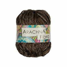 Пряжа ARACHNA Fibra100% полиэфир 10 шт. х 50 г 200 м цв. №18 т. коричневый меланж (Fibra-№18 т. коричневый меланж)