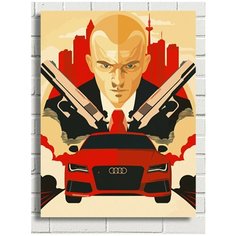 Картина по номерам игра Hitman (Агент 47) - 8619 В 30x40