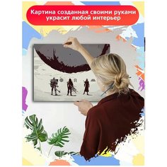 Картина по номерам Игра Destiny (Космос, Sci Fi) - 8024 Г 30x40
