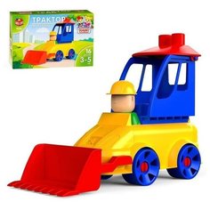 Конструктор «МОЙ город: Трактор», 16 деталей Unicon