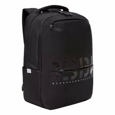 Рюкзак мягкий Grizzly 29x43x15 черный RU-337-3