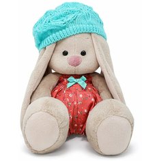 Мягкая игрушка Basik&Сo Зайка Ми в вязаном берете, 23 см SidM-459 Basik&Co