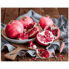 Картина по номерам Гранатовое удовольствие 40х50 см Hobby Home