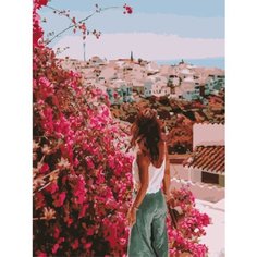 Картина по номерам Отдых на европейском курорте 40х50 см Hobby Home