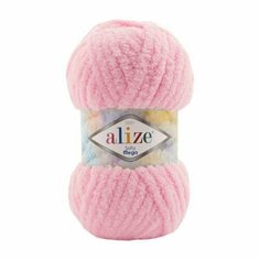 Пряжа Alize Softy Mega, 1 шт (70 м, 100 гр), цвет 185 роза пастель