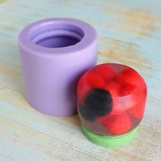 Силиконовая форма для мыла, Баночка Малая Helena Mold