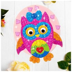 Мозаика стикерная форменная «Совушка». Набор для творчества Школа талантов