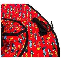 Санки надувные Тюбинг RT Гонки на красном, диаметр 105 см Snow Show
