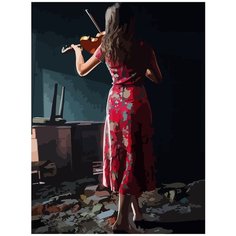 Картина по номерам на холсте игра chernobilyte 5366 30x40