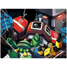 Картина по номерам на холсте трансформеры - 762
