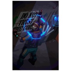 Картина по номерам на холсте настольная игра Android netrunner - 6877 В 60x40