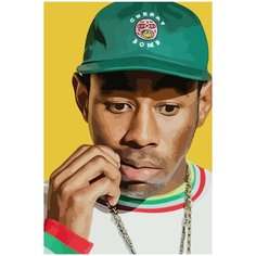 Картина по номерам на холсте Tyler, The Creator - 252 40X60