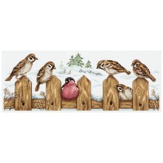 Набор для вышивания "Чужой среди своих", 15x39 см, PANNA