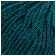 Пряжа "Jeans" 55% хлопок, 45% акрил 160м/50гр (63 павлиновый зеленый) Yarn Art