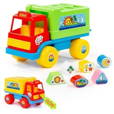 Логическая игрушка Сортер-грузовик Забава /сетка/ /П-Е/ /9/ Cavallino