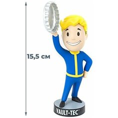 Фигурка Фоллаут Волт-Бой с крышкой Fallout (головотряс, 15,5 см) Star Friend