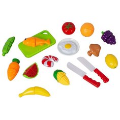 Набор продуктов с посудой, 19 предметов (666-85) Поваренок
