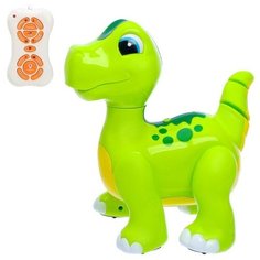 Робот радиоуправляемый, интерактивный «Динозаврик», русское озвучивание, световые эффекты Zhorya
