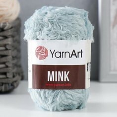 Пряжа "Mink" 100% полиамид 75м/50гр (348 св. бирюза) Yarn Art